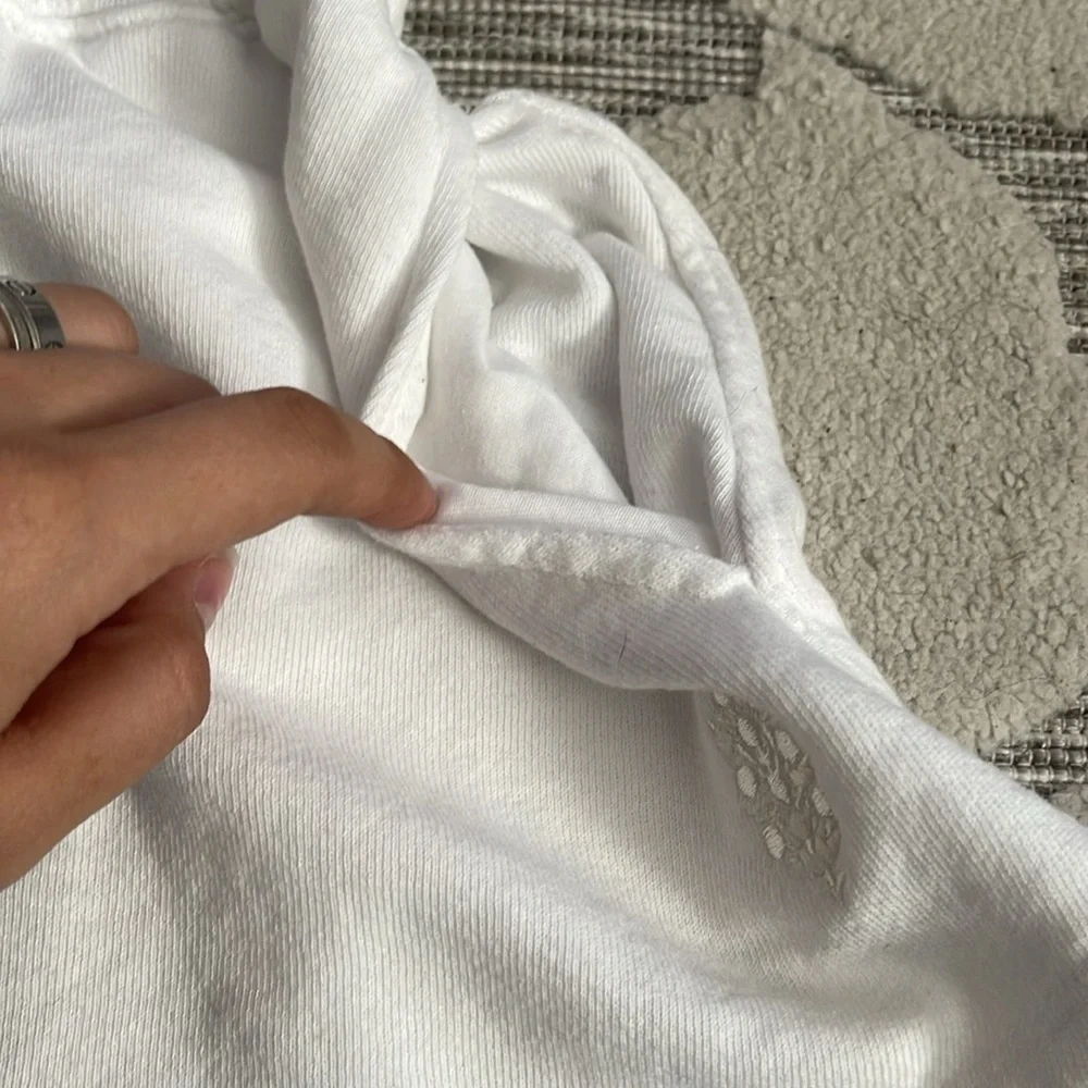 Free People Movement White Cotton Shorts🐁 - Picture 3 of 6